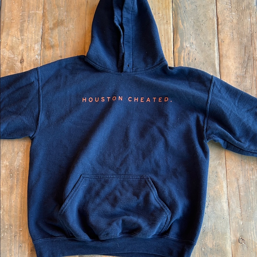 “Houston Cheated” Graphic Hoodie